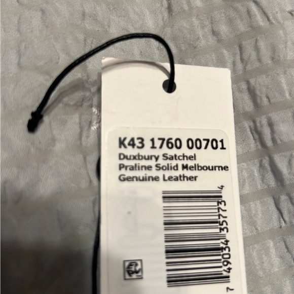 Brahmin Duxbury Satchel Praline Solid Melbourne Purse - Picture 6 of 8